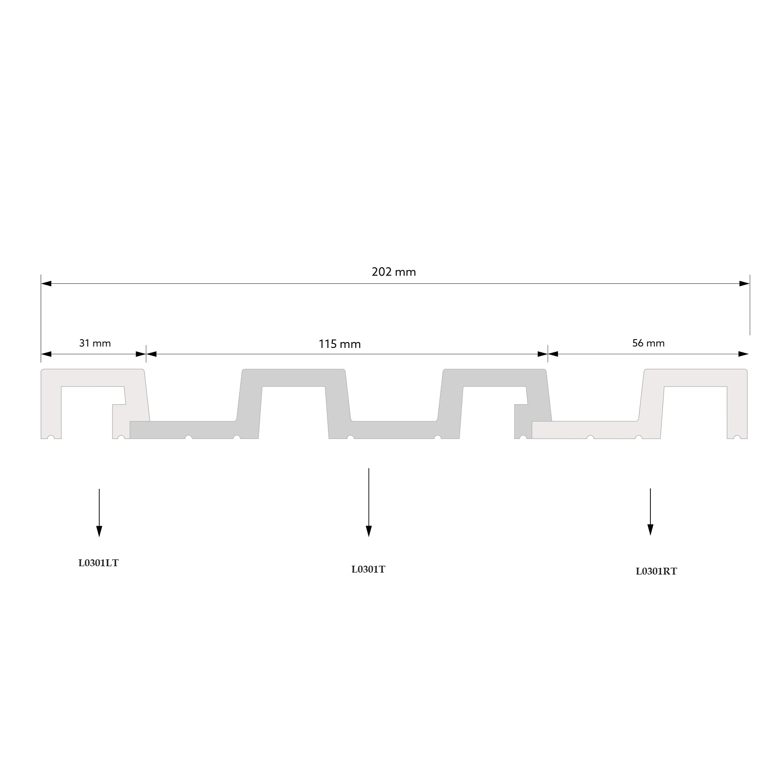 3D Väggpanel L0301T